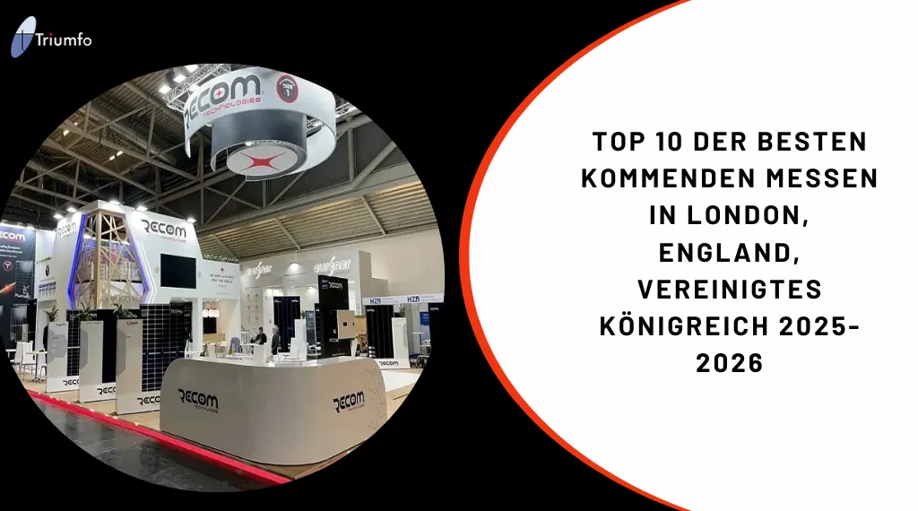 TOP 10 DER BESTEN KOMMENDEN MESSEN IN LONDON, ENGLAND,