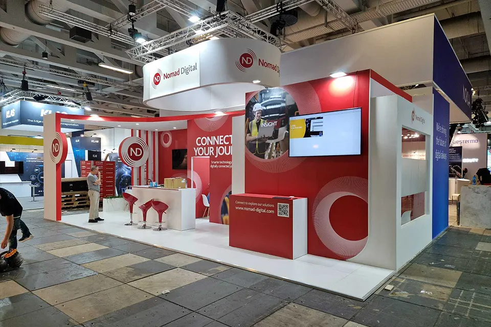 Exhibition Booth at INNOTRANS 2025 in Berlin for NOMAD Digital