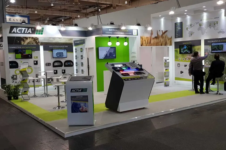 Trade Show Booth at AGRITECHNICA 2025 in Hannover for ACTIA