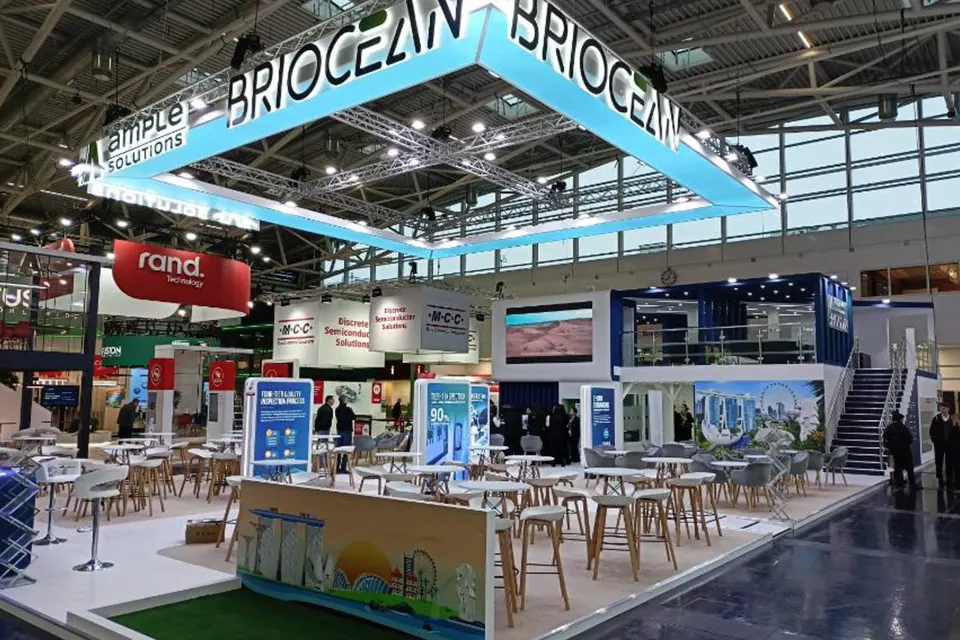 Exhibition Booth at ELECTRONICA 2025 in Munich for BRIOCEAN