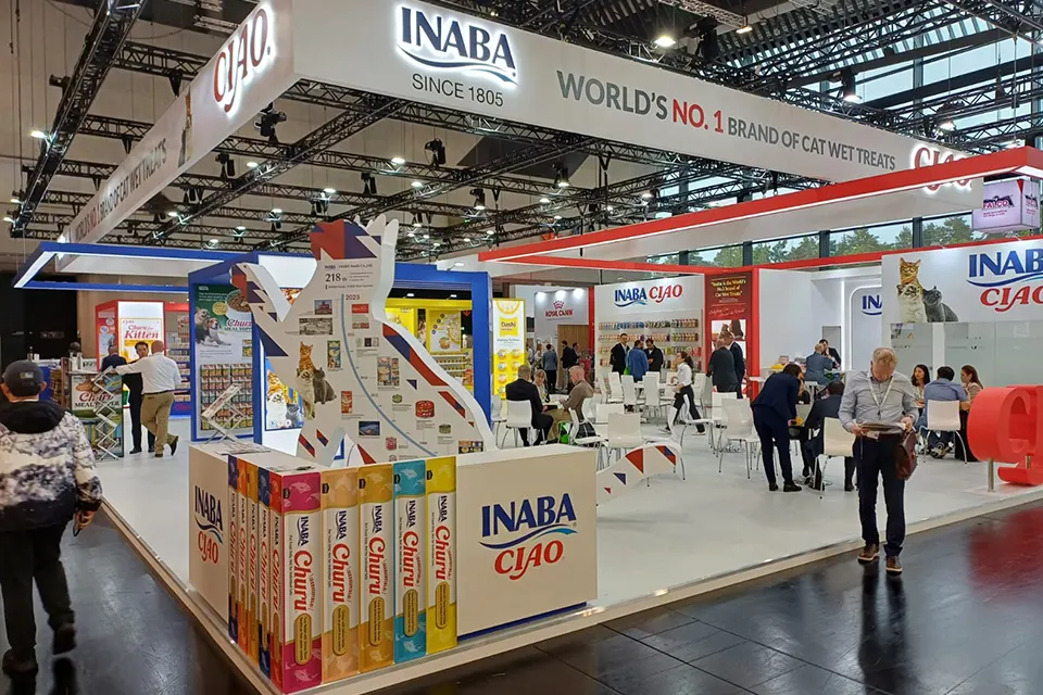 Exhibition Stand at Interzoo 2024 in Nuremberg for INABA