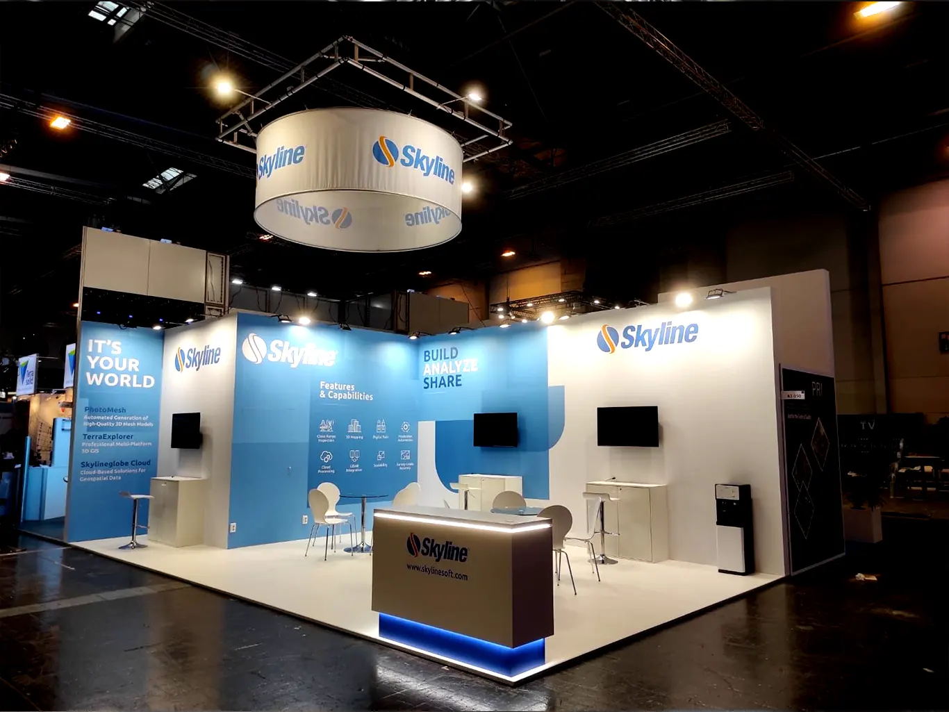 Our Client SkyLine Exhibition Stand at Intergeo 2023 @frankfurt