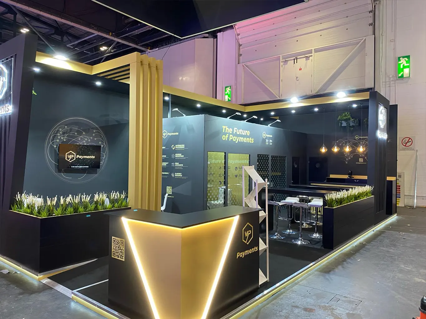 Our Client VIP Payments Exhibition Stand at ICE 2024 @frankfurt